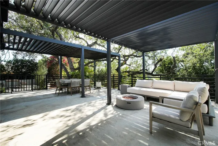 Rear Pergola