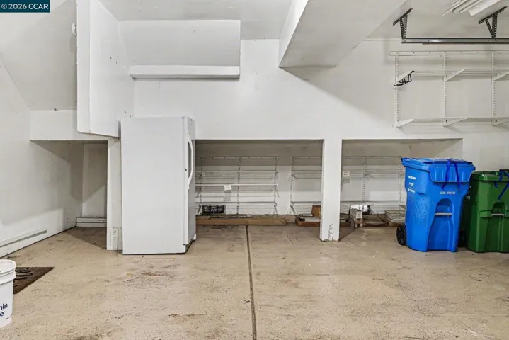 Extra Wide Finished Garage