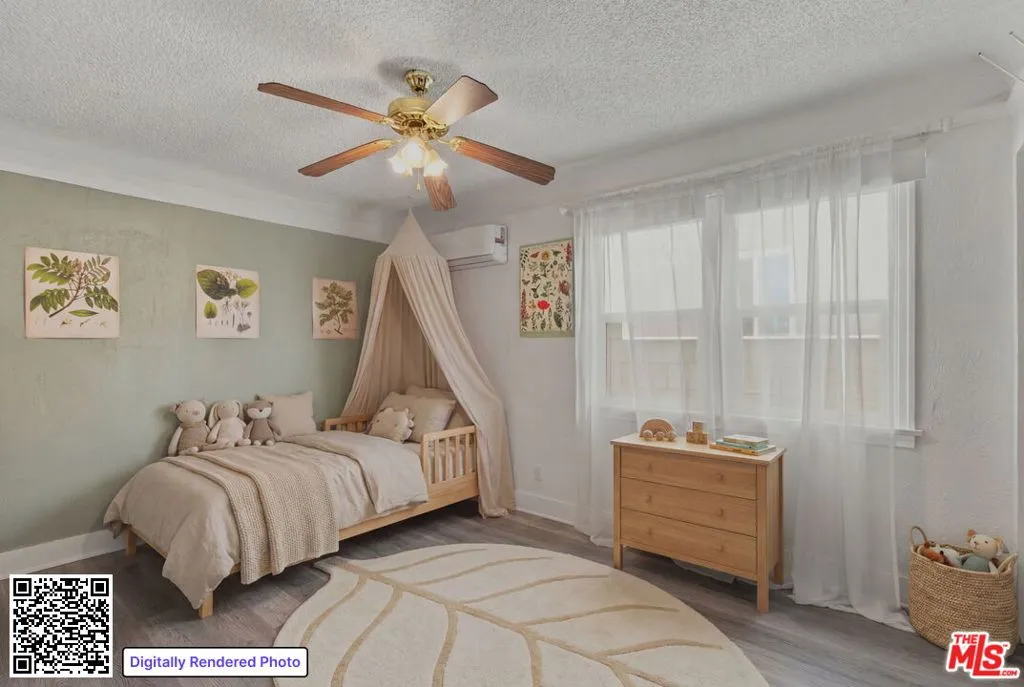 virtually staged bedroom 1