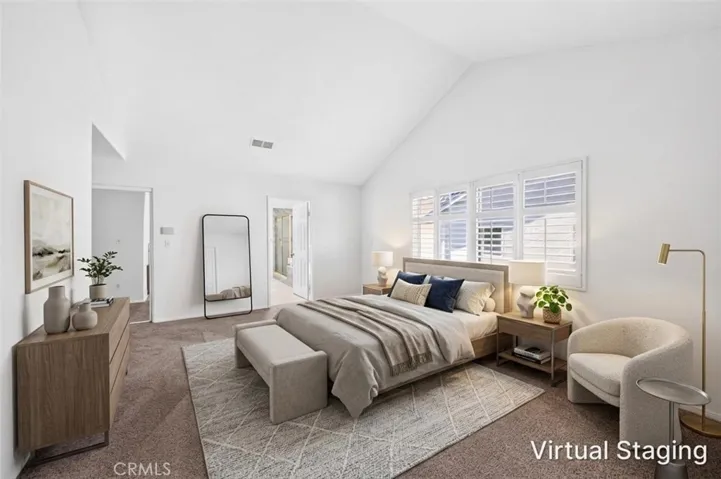 AI Generated Primary Bedroom Image