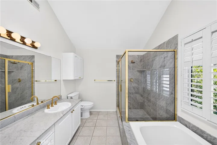 Separate Marble shower,