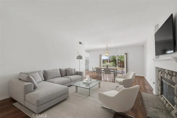 AI Generated Living room Image
