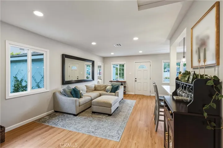 Open concept living space