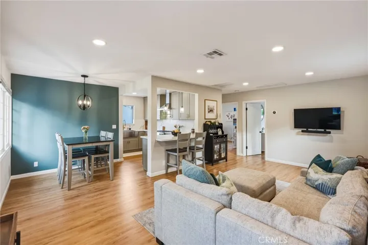 Open concept living room