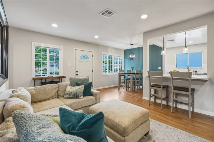 Open concept living room