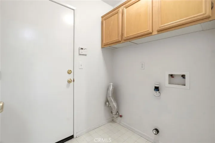 Indoor Laundry Room.
