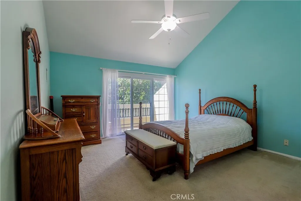 Primary ensuite with luxurious bath and step out balcony overlooking greenbelt plus high ceilings.