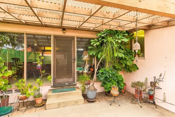 Backyard porch