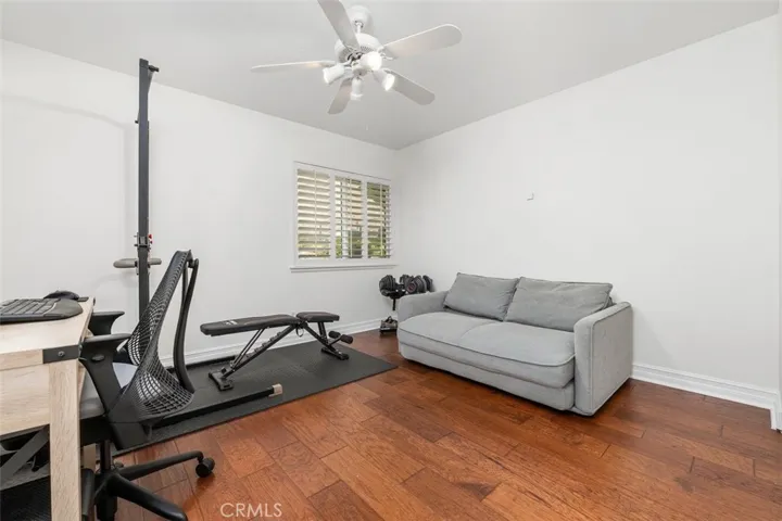 4th bedroom used as office