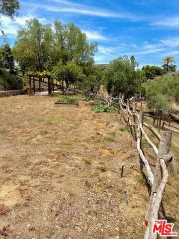 Garden area
