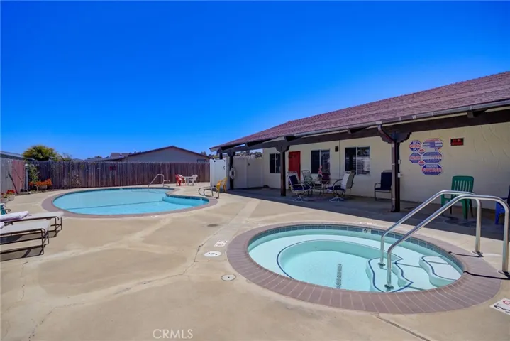 Community pool and spa