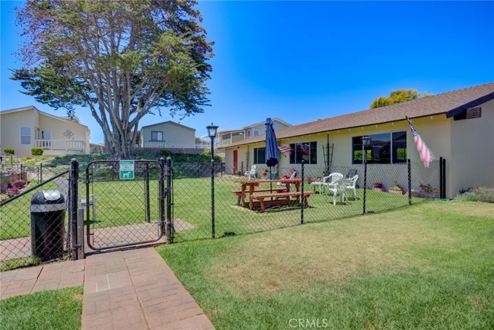 Dog park in community