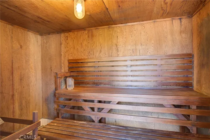 Sauna at clubhouse