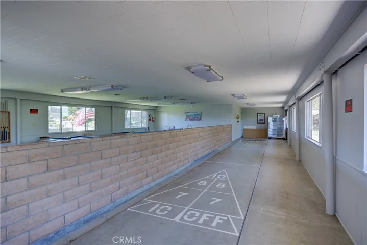 Recreation room in community