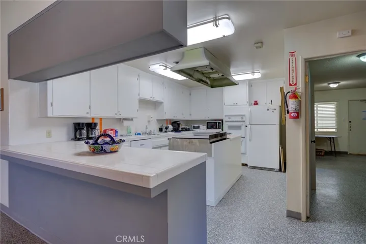 Community clubhouse kitchen