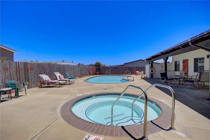Community pool and spa