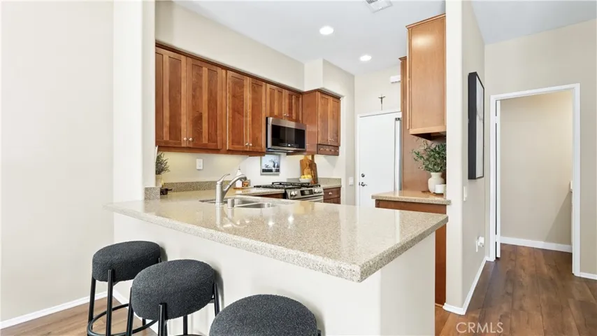 Breakfast Bar Open to Family Room