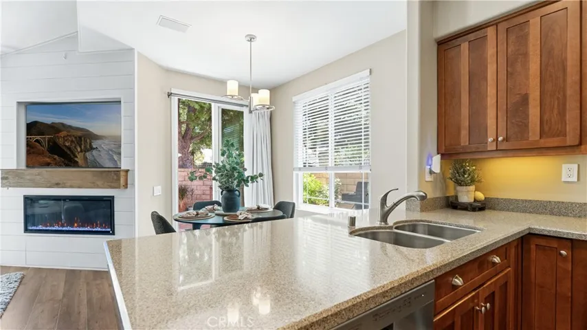 Remodeled Kitchen with Quartz Counters