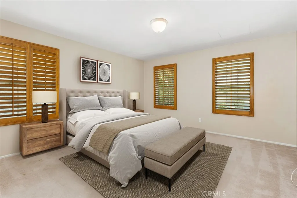 Virtually Enhanced Primary Bedroom