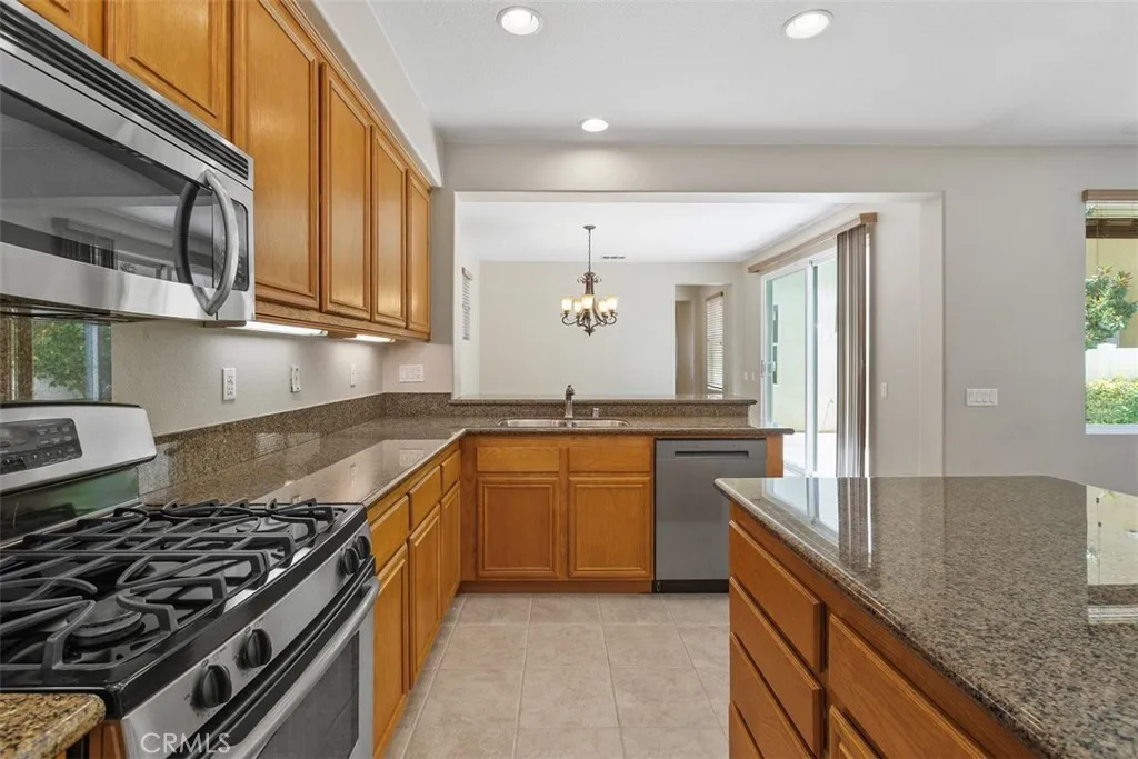 Kitchen has Stainless Steel Appliances