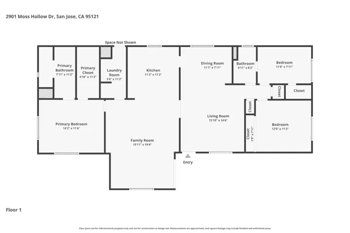 2901 Moss Hollow Drive 2901, San Jose, California 95121
