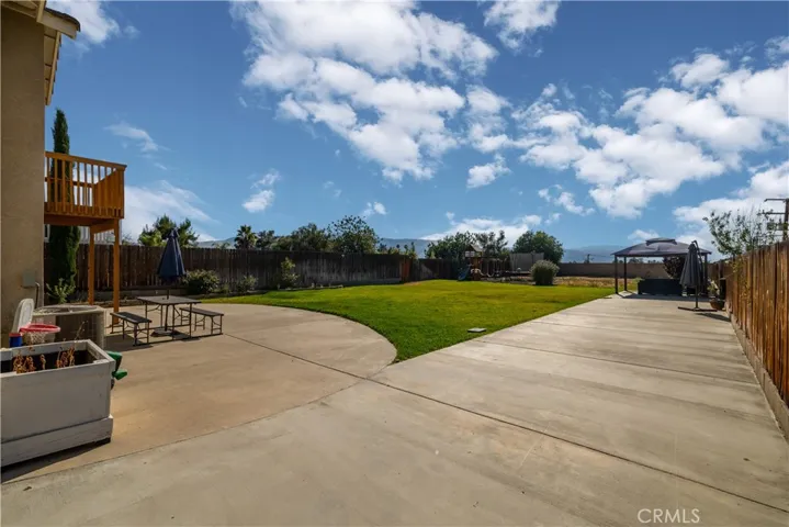 RV Parking area view