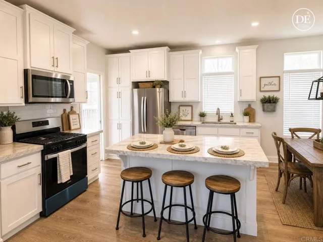 Brand New Kitchen with Stainless Steel Appliances