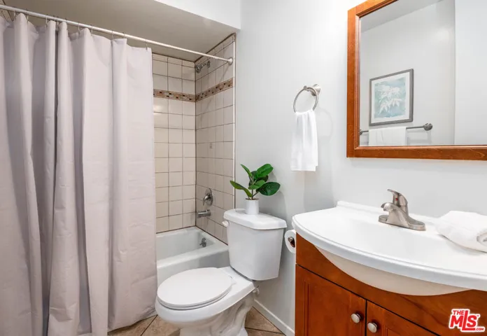 Hallway bathroom