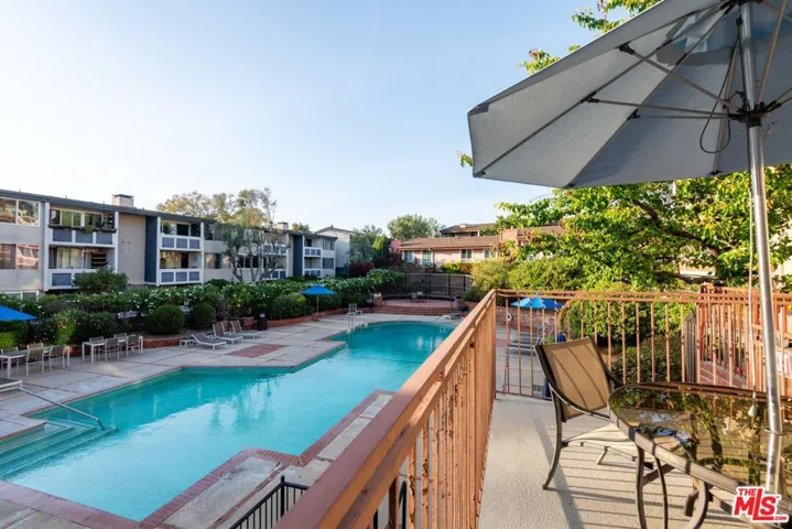 Pool view from community recre