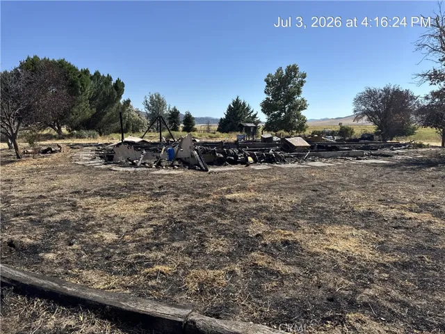 Home site which was lost to fire