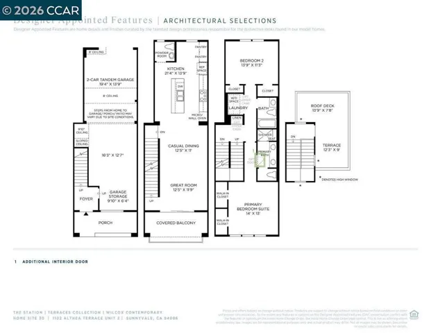 Wilcox Floor Plan