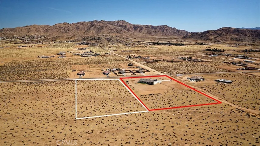 Property is outlined in white