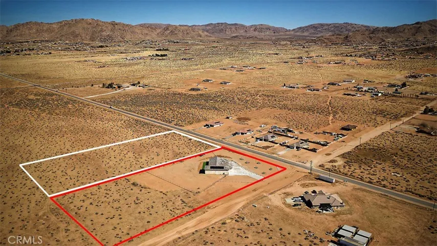 Property is outlined in white