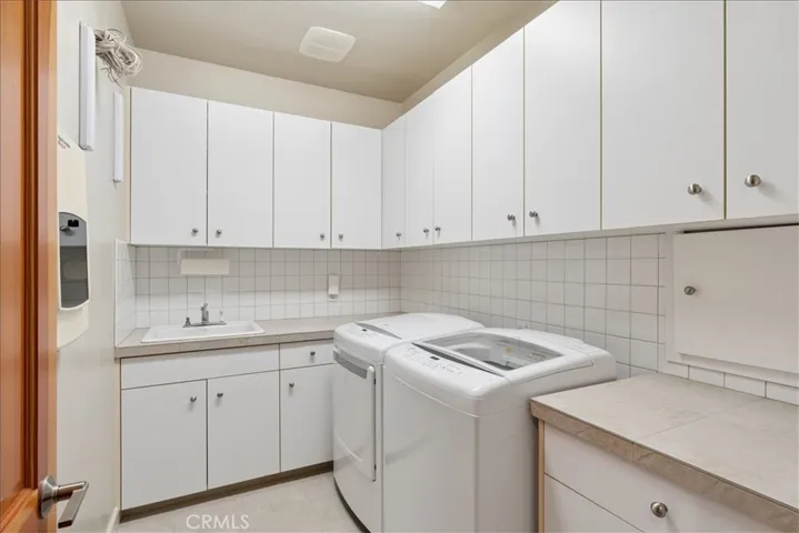 Laundry room downstairs.