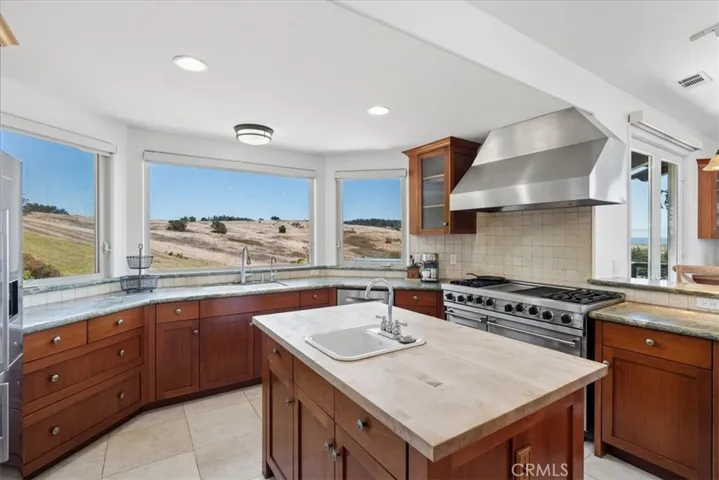 Chef's kitchen.