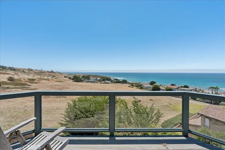 Deck off of main bedroom.