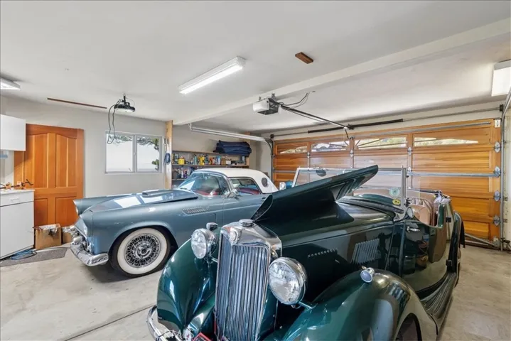 Garage & shop space.