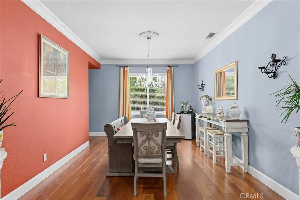 Spacious formal dining room