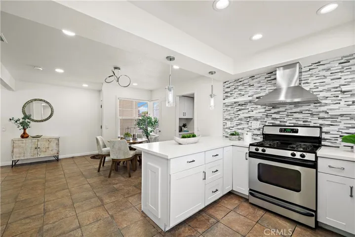 Kitchen and dining room
