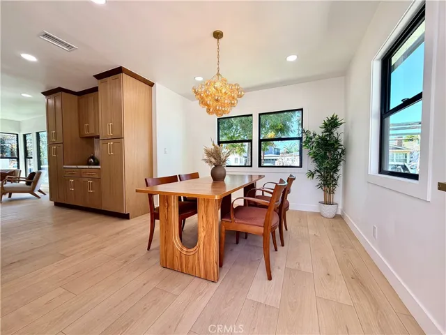 Formal dining area