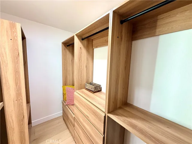 Built in closet organizers