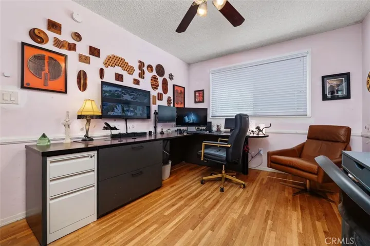 2nd Bed. used as office with security monitor