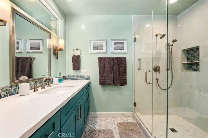 Remodeled Primary bath, new vanity