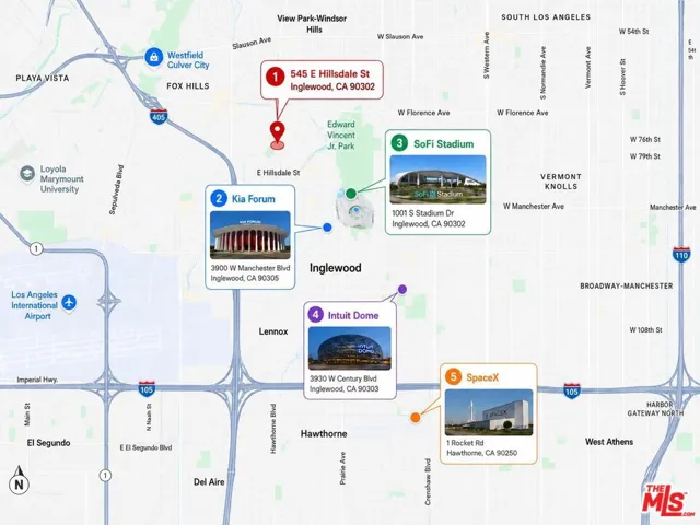 545 E Hillsdale Street, Inglewood, California 90302
