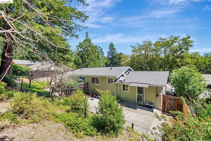 View from back of the property