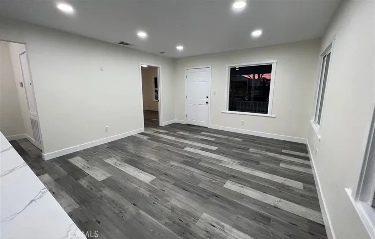 Living room from kitchen