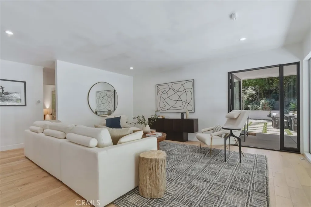 Family Room with Access to Backyard