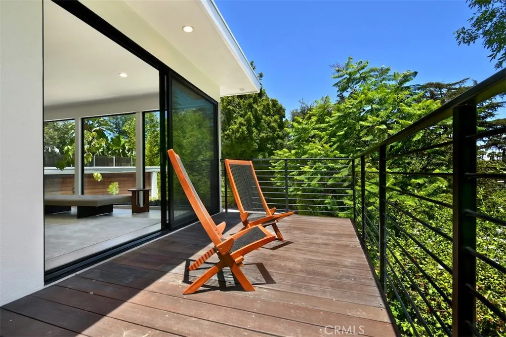 Balcony off of the Living Room