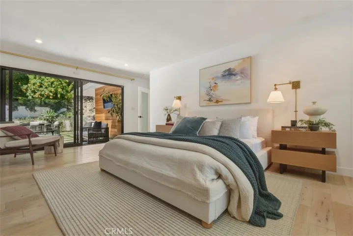 Primary Bedroom with Access to Backyard