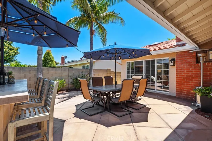 Plenty of room to entertain family and guests in this private backyard setting!